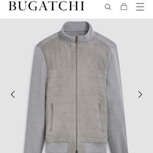 XXL BUGATCHI 100%  GOAT SUEDE AND WOOL